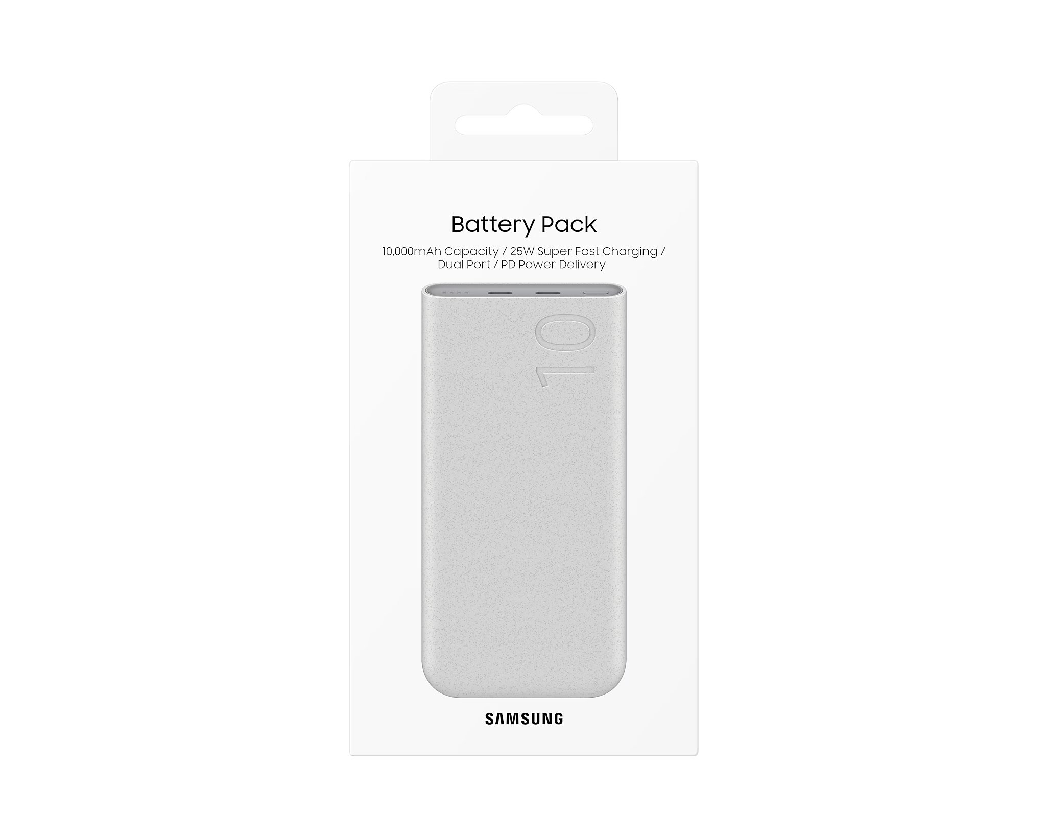 Sạc Dự Phòng Samsung 10.000mAh 25W (EB-P3400) (kèm cáp Type-C 0.2m) - Hàng Chính Hãng