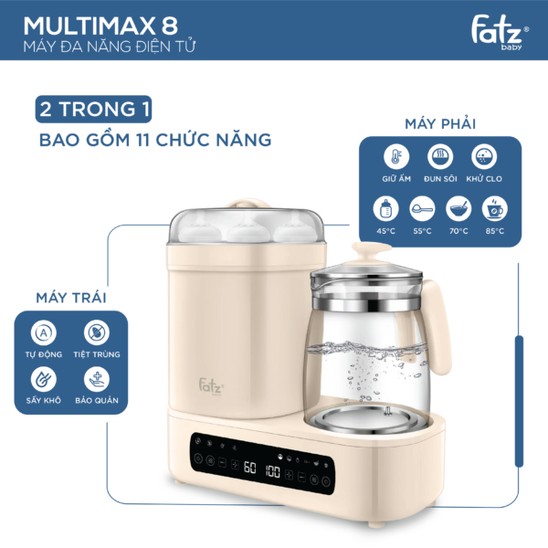 Máy đa Năng điện Tử Fatz Baby – MULTIMAX 8 – FB9022BK