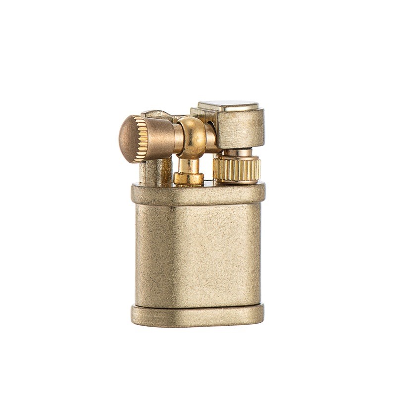 Hộp Qụet Bật Lửa Xăng Mini Đẹp Độc Lạ HY703 Thiết Kế Nhỏ Gọn Tiện Lợi + Tặng Xăng Bấc Đá Chuyên Dụng Dùng Cho Bật Lửa