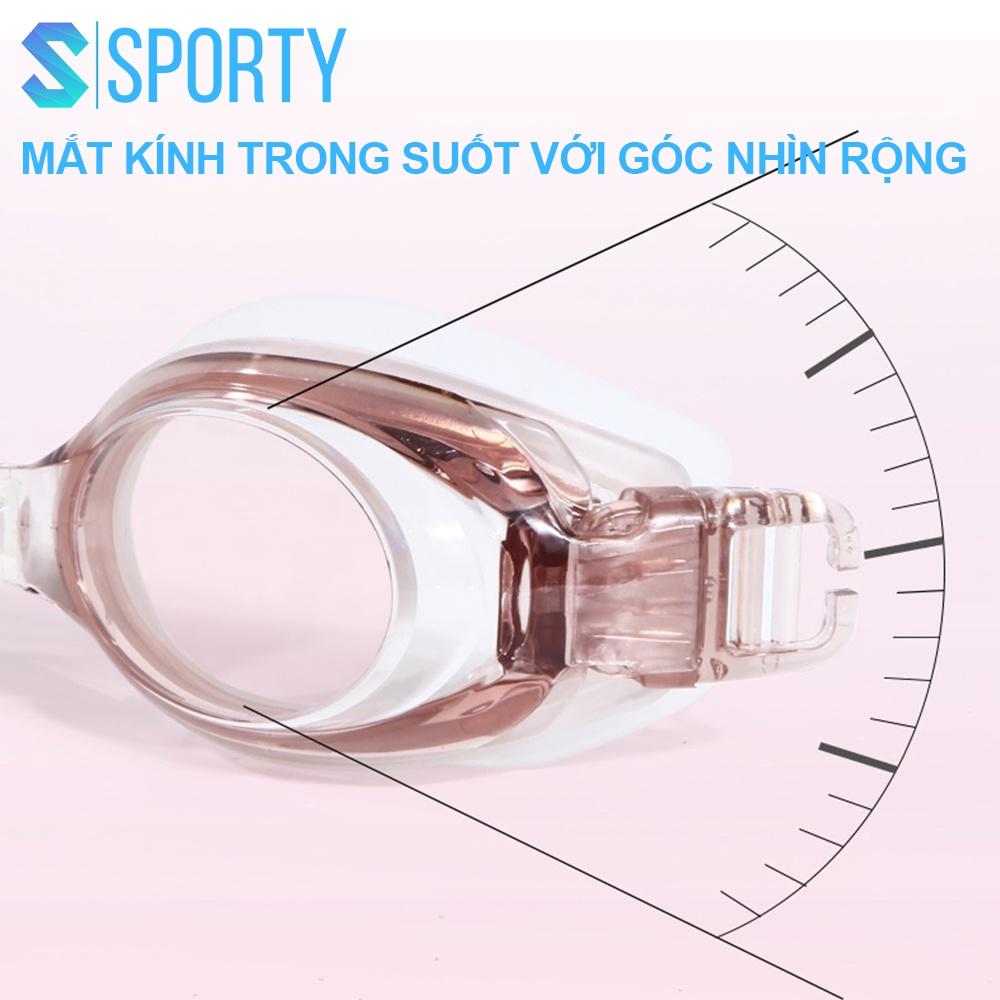 Kính bơi cận người lớn, trẻ em 5100 SPORTY có độ cận thị từ 1.5 độ đến 8.0 độ chống UV