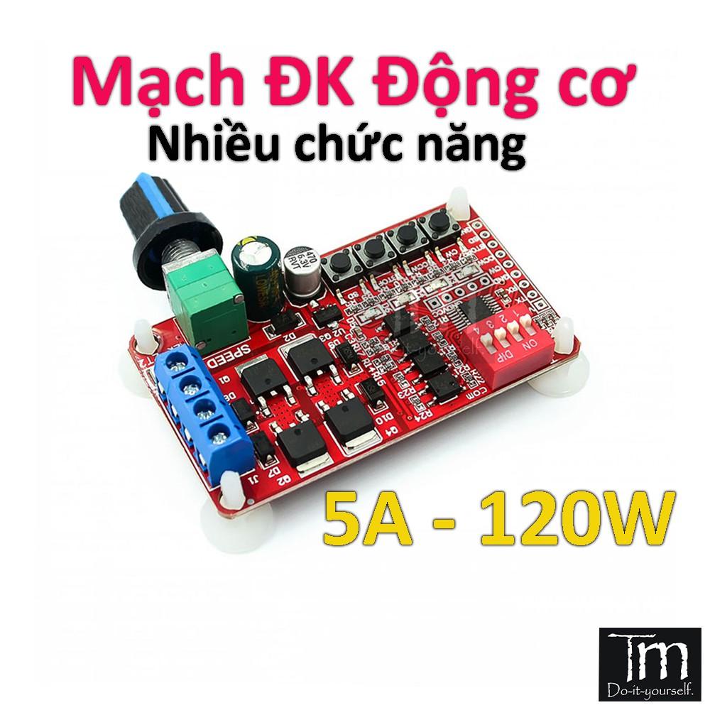 Mạch Điều Khiển Tốc Độ Động Cơ Đa Chức Năng 5A / 120W