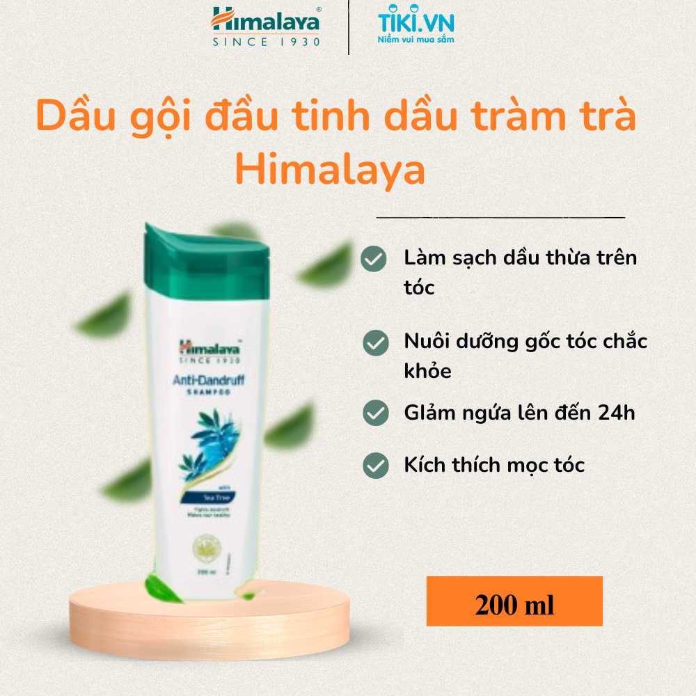 (HSD 05/2024) DẦU GỘI TRỊ GÀU HIMALAYA ANTI-DANDRUFF SHAMPOO