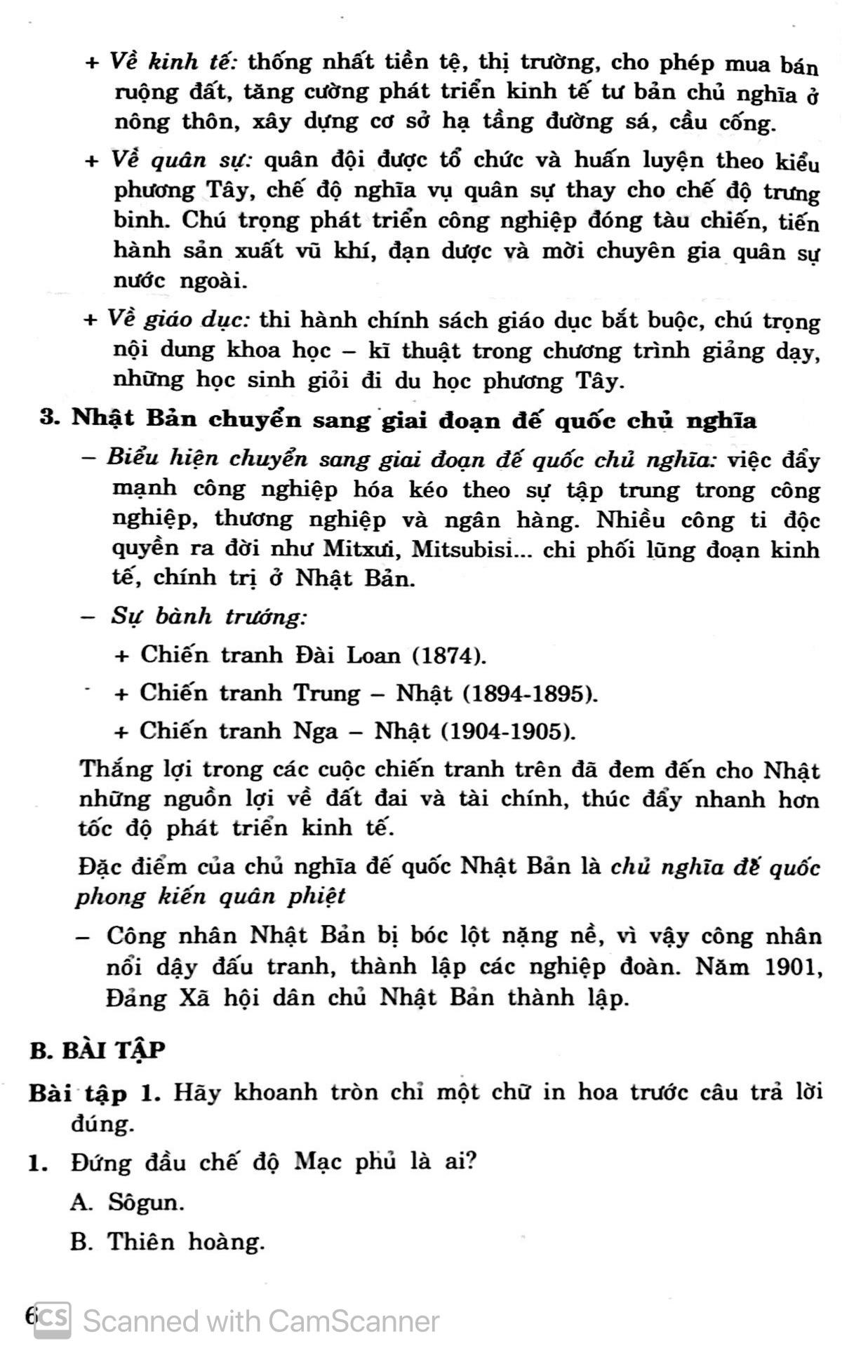 Để Học Tốt Lịch Sử Lớp 11