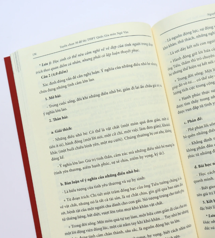 Sách - Tuyển Chọn 30 Đề Thi THPT Quốc Gia Môn Ngữ Văn