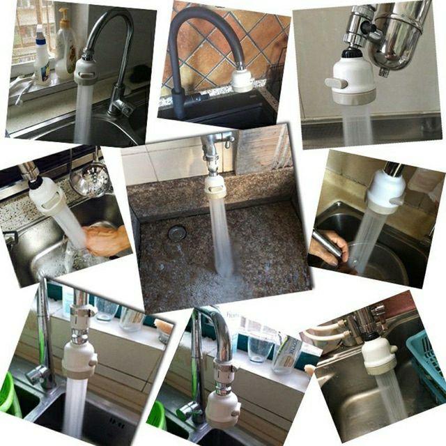 ĐẦU VÒI XỊT TĂNG ÁP 3 CHẾ ĐỘ XOAY 369 ĐỘ