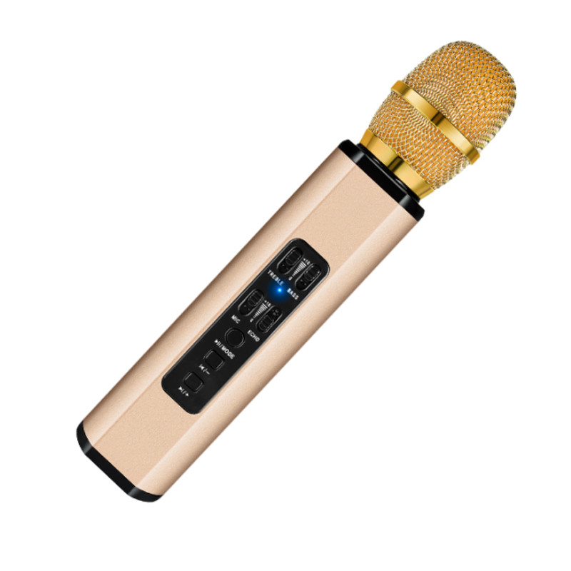 Micro Karaoke Bluetooth Đa Năng Mic Bắt Giọng Âm Thanh Sắc Nét Chân Thật - Hàng Chính Hãng PKCB