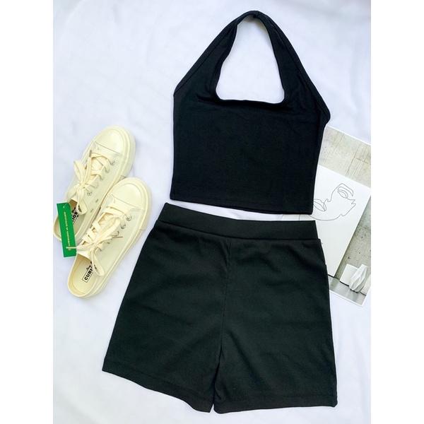 NGUYÊN SET Knit Short kèm quần và áo có nhiều mẫu lựa chọn thể thao năng động trendy