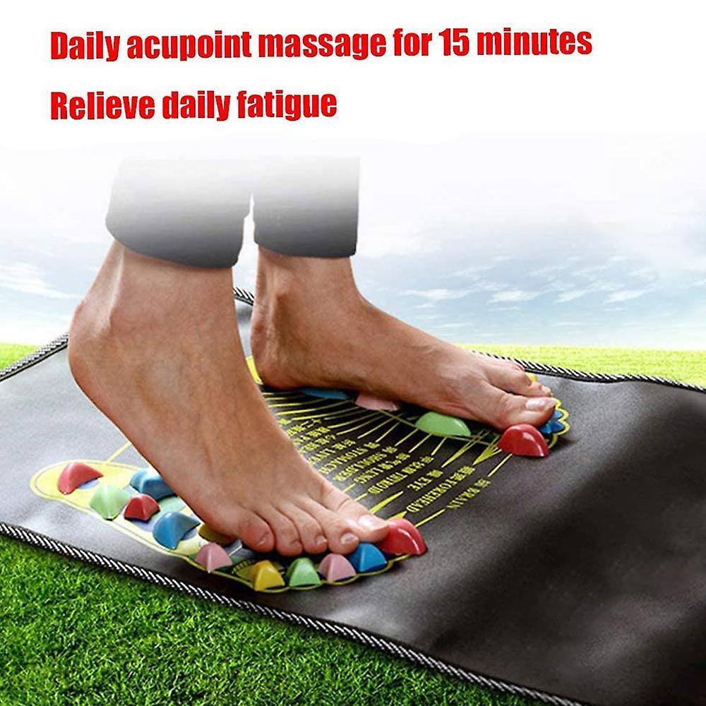 Thảm massage chân, thảm phản xạ giảm nhẹ đi bộ đi bộ Massager Massager