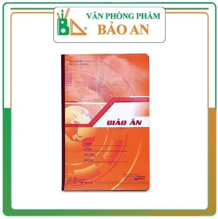Sổ Giáo Án HH A4 200 Trang Bìa Sổ Màu Sắc Trang Nhã, Lịch Sự, Ruột Kẻ Ngang May Và Dán Gáy. Bề Mặt Giấy Trơn Mịn, Viết Đưa Bút Dễ Dàng.