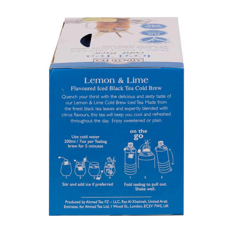 TRÀ PHA LẠNH AHMAD ANH QUỐC - CHANH - Lemon & Lime Cold Brew - Phù hợp trong những ngày hè
