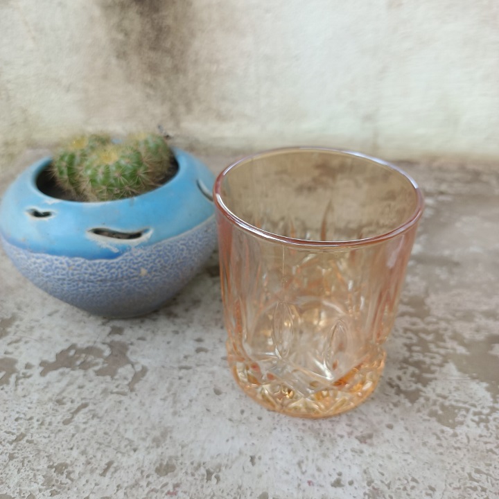 Ly thủy tinh pha lê dung tích 218ml dầy đáy ,uống cocktail cao cấp