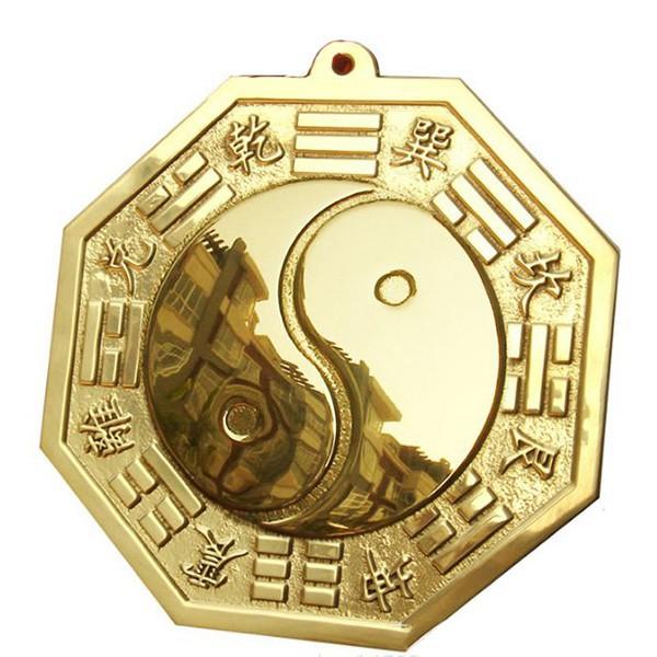 Gương tiên thiên bát quái đồng nguyên chất cỡ lớn