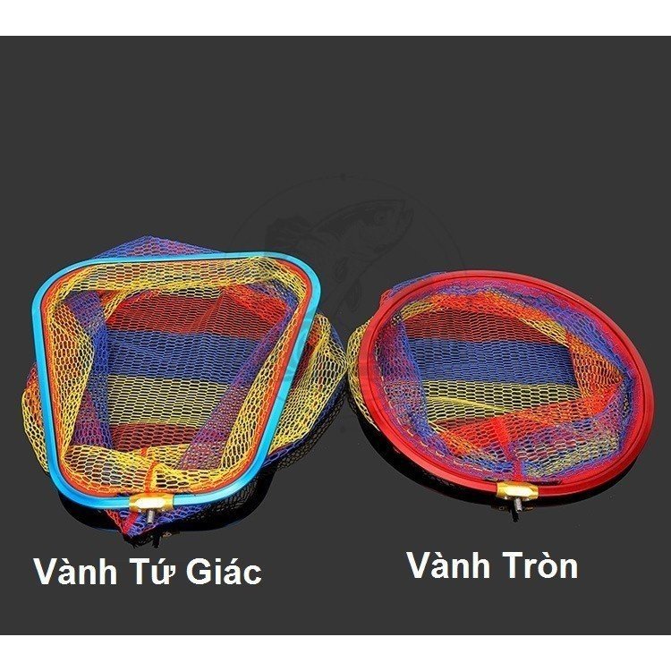 Mặt Vợt Săn Hàng 7 Màu Siêu Bền 40cm-45cm-50cm Có Hình Tứ Giác Và Hình Tròn