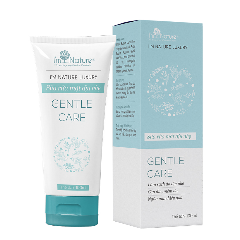 Sửa rửa mặt dịu nhẹ Gentle Care I'M NATURE 100ml