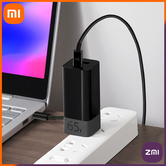 Bộ Củ Cáp Sạc Nhanh GaN 65W Xiaomi ZMI HA729 1A1C