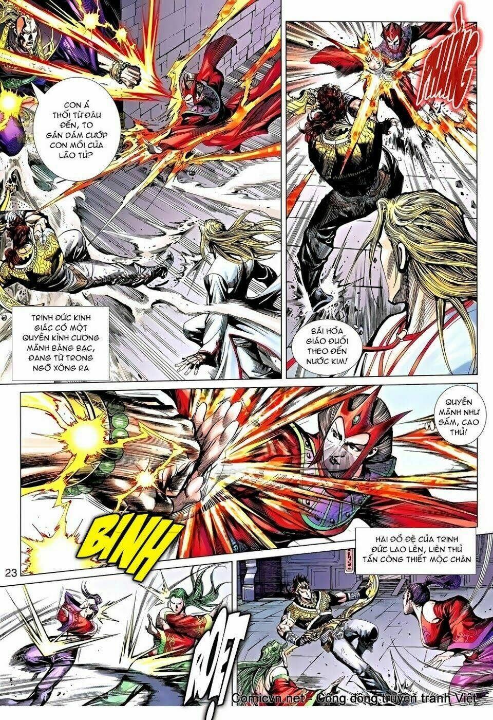 thiên tử truyền kỳ 8 - thương thiên bá hoàng chapter 37 21