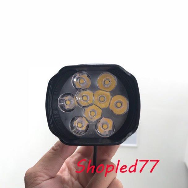 Đèn Trợ Sáng Mini Siêu Sáng Lắp Cho Nhiều Dòng Xe