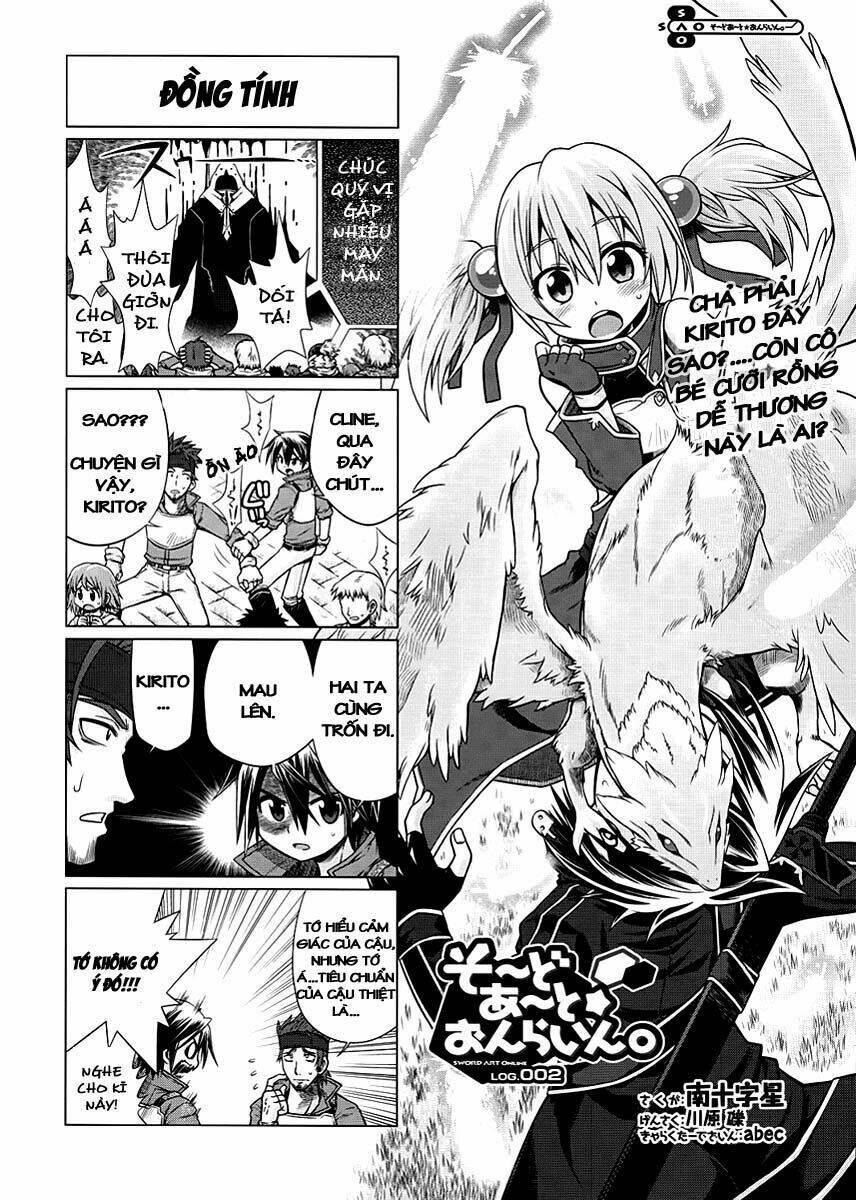 swort art online - 4koma chapter 2 2