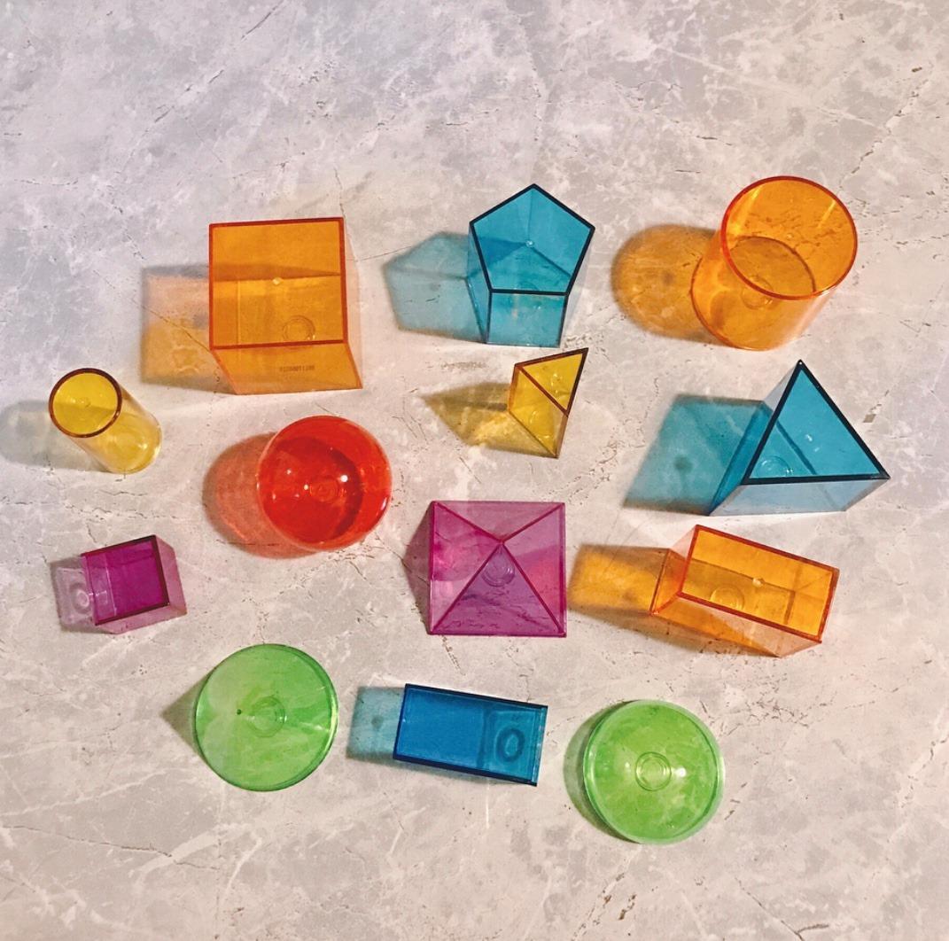 Bộ hình học không gian 3D trong suốt View-Thru Geometric Solids