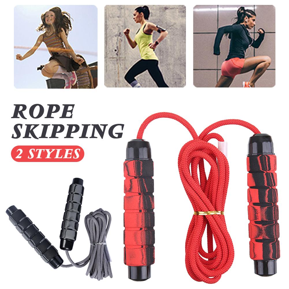 Tốc Độ Dây Nhảy Thể Dục Crossfit Bỏ Qua Dây Với Chống Rối Vòng Bi Chống Trượt Xốp Cầm Tập Gym Tập Thể Dục Tại Nhà thiết Bị