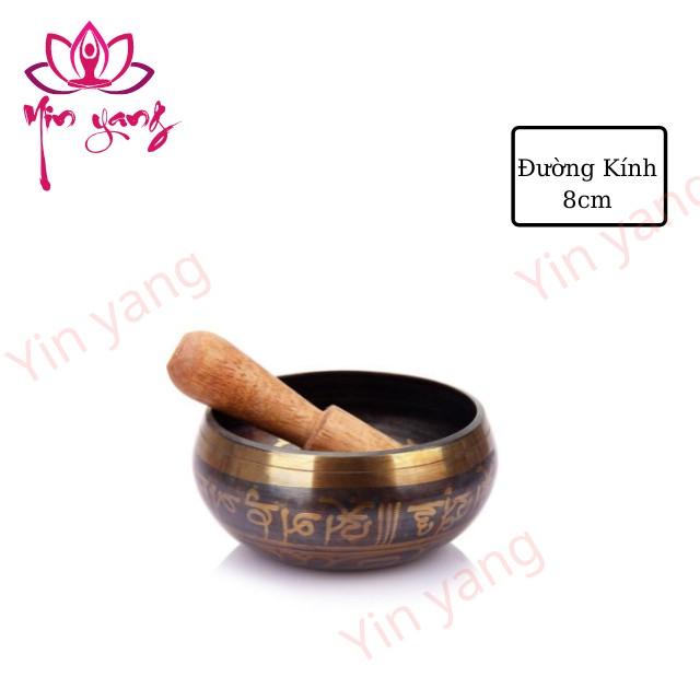 Chuông Xoay Nepal Ấn Độ Đường Kính 8 - 17.5cm Cao Cấp