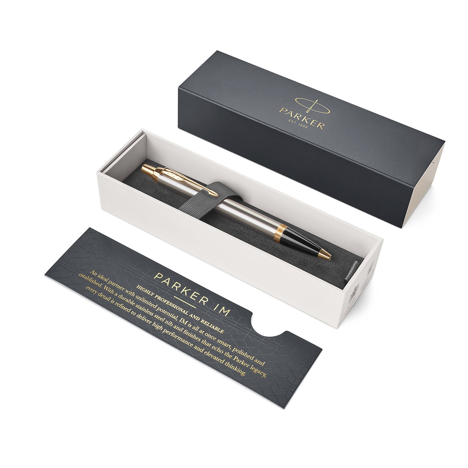Bút Bi Parker IM D-Brushed Metal