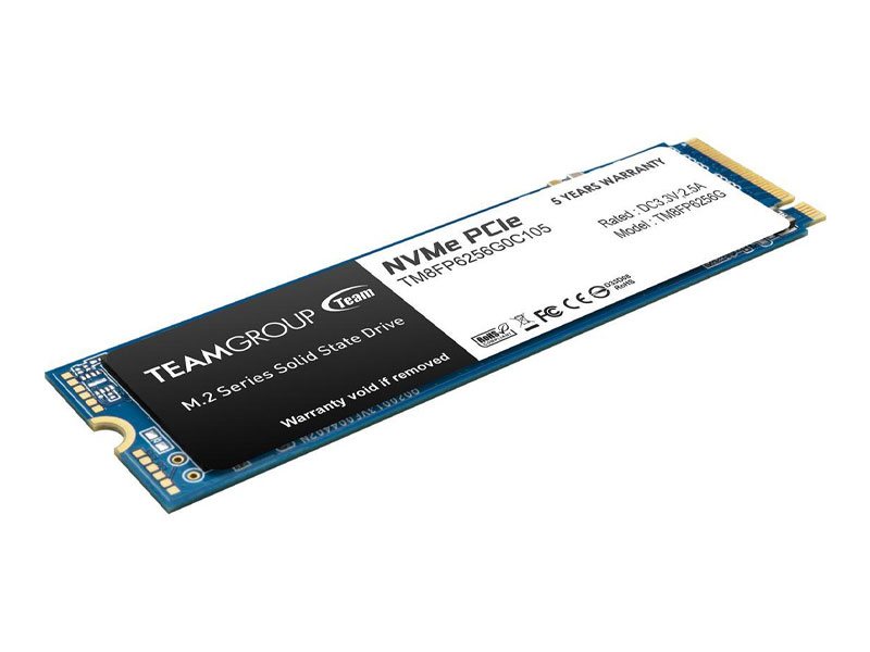 Ổ cứng SSD Team Group MP33 256GB M2-2280 PCI-E Gen3x4 (Đọc 1600MB/s - Ghi 1000MB/s) - Hàng chính Hãng