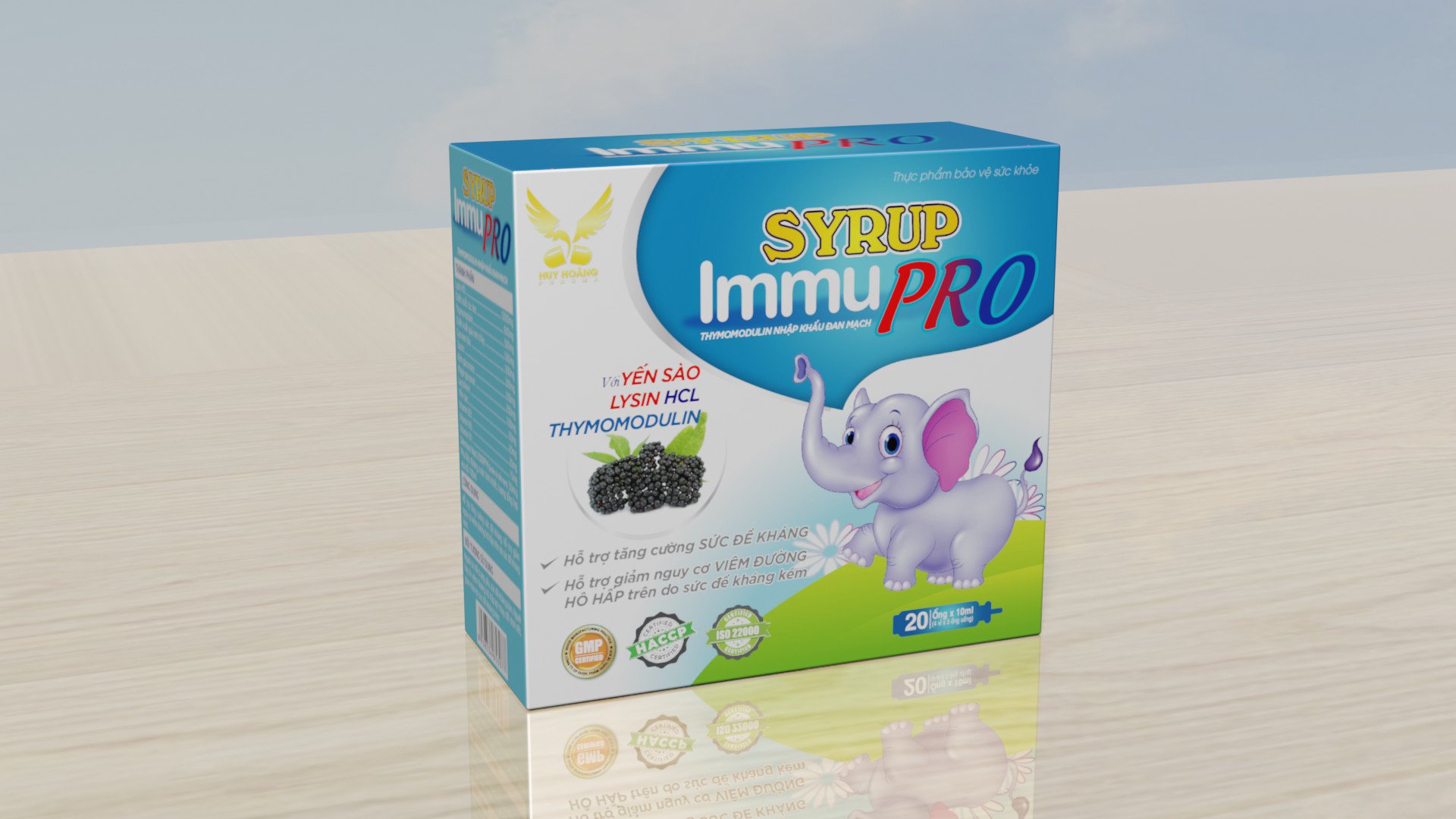 TPBVSK - SYRUP IMMU PRO Hỗ Trợ Tăng Sức Đề Kháng
