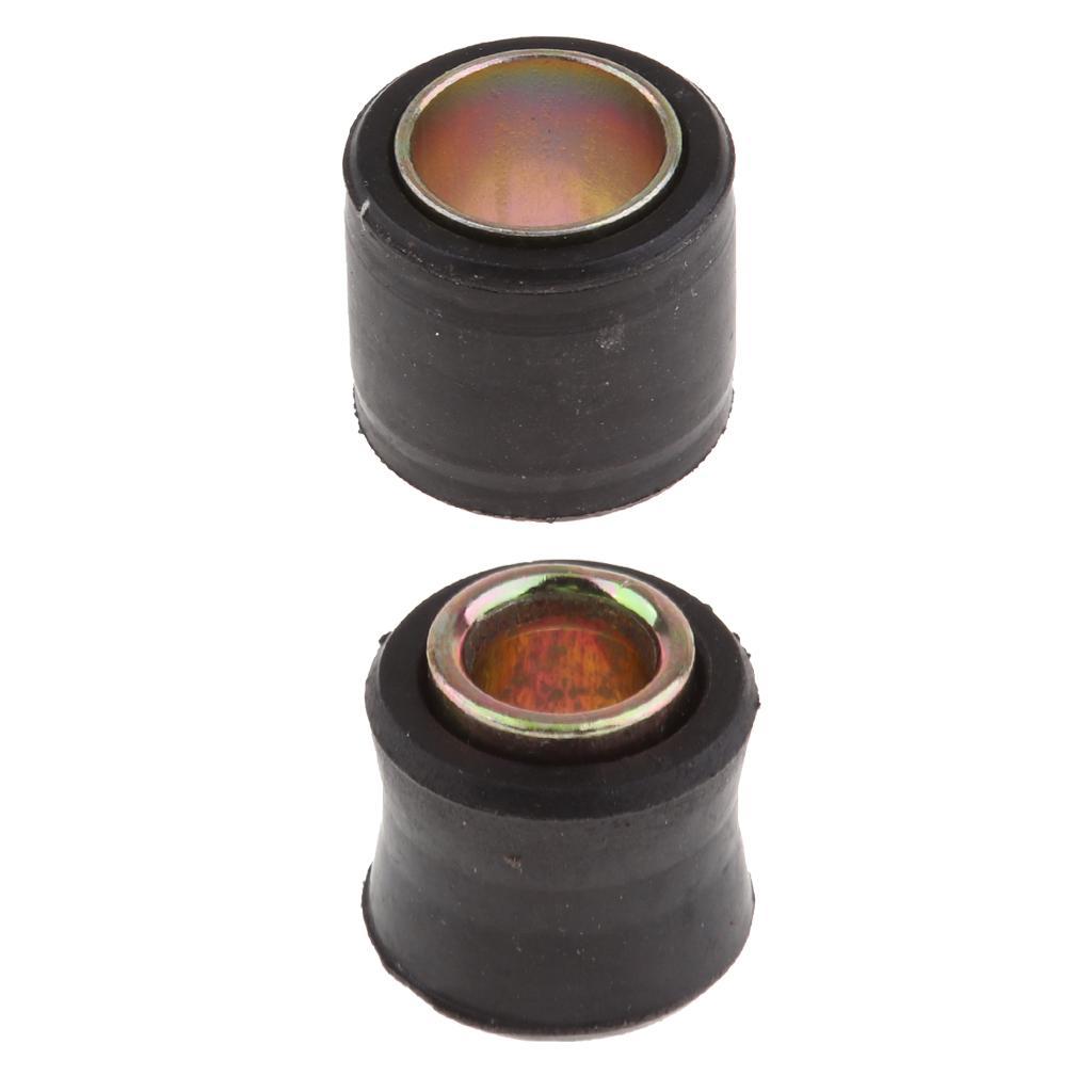 2Pcs Motorcycle Shock Absorber Bushing Rubber Bushes