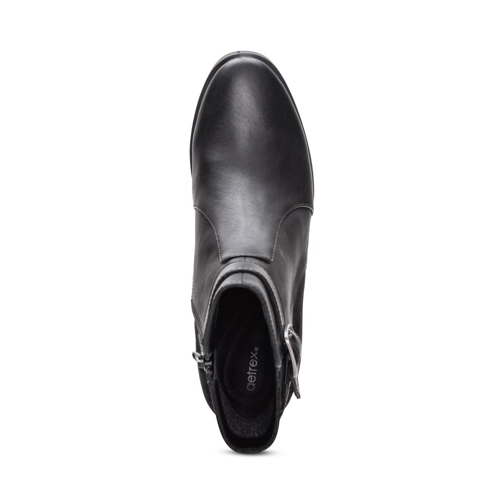 Giày boot sức khỏe nữ Aetrex Rebecca Black - giày cao gót đế đệm giảm mỏi chân