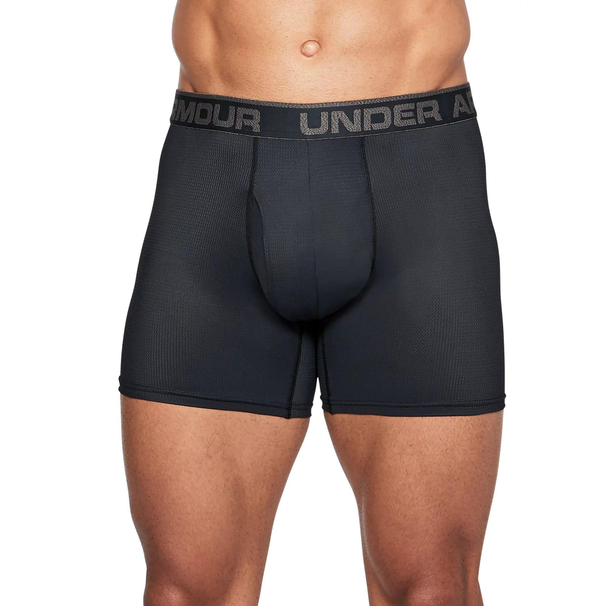 Đồ lót thể thao nam Under Armour Tech Mesh 6In 2Pk - 1306483-001