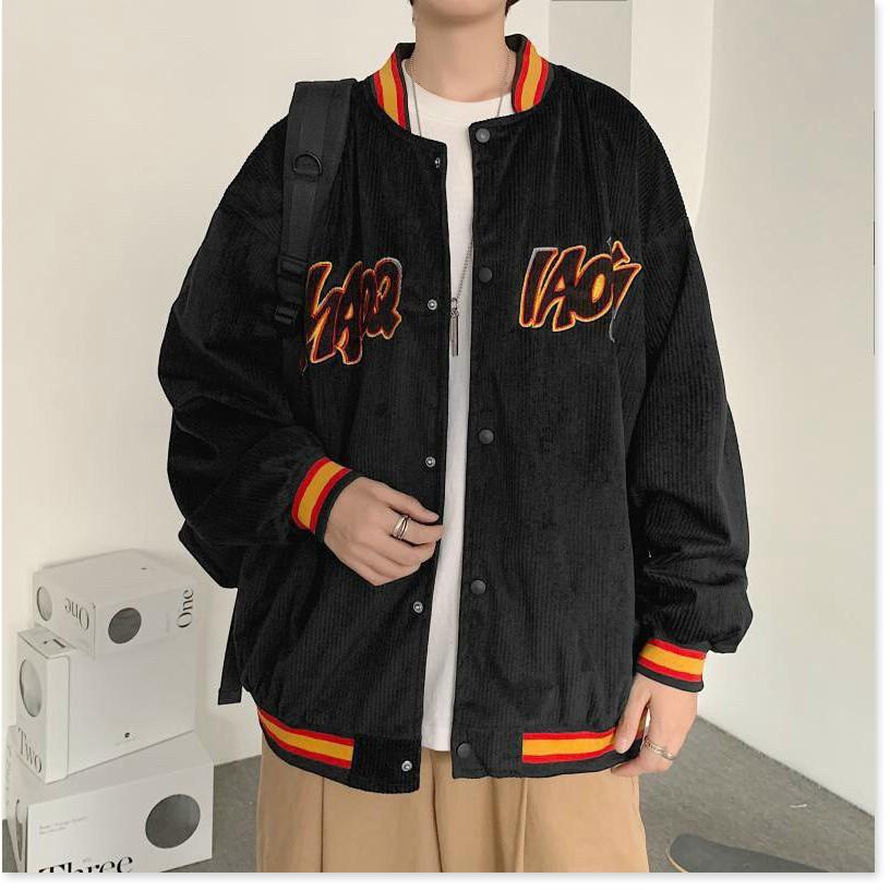 ÁO KHOÁC NHUNG BOMBER UNISEX NAM NỮ THỜI TRANG VINA 1HIT FASHION