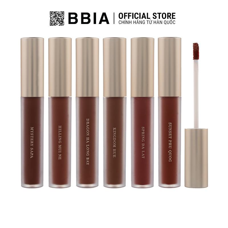 Son Kem Lì Bbia Last Velvet Lip Tint ASIA EDITION Version 2 5g Bbia Official Store