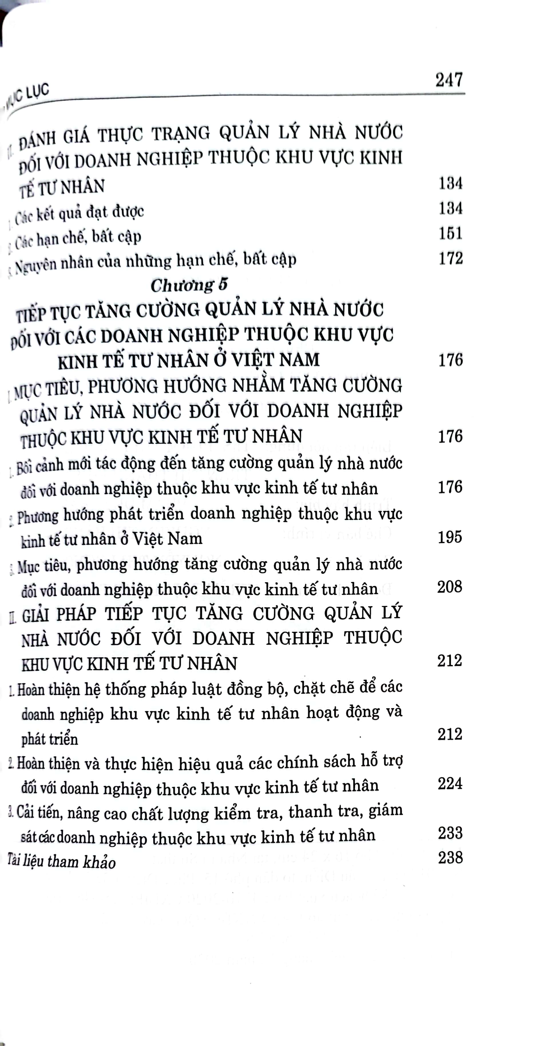 Quản lý nhà nước đối với doanh nghiệp thuộc khu vực kinh tế tư nhân ở Việt Nam hiện nay