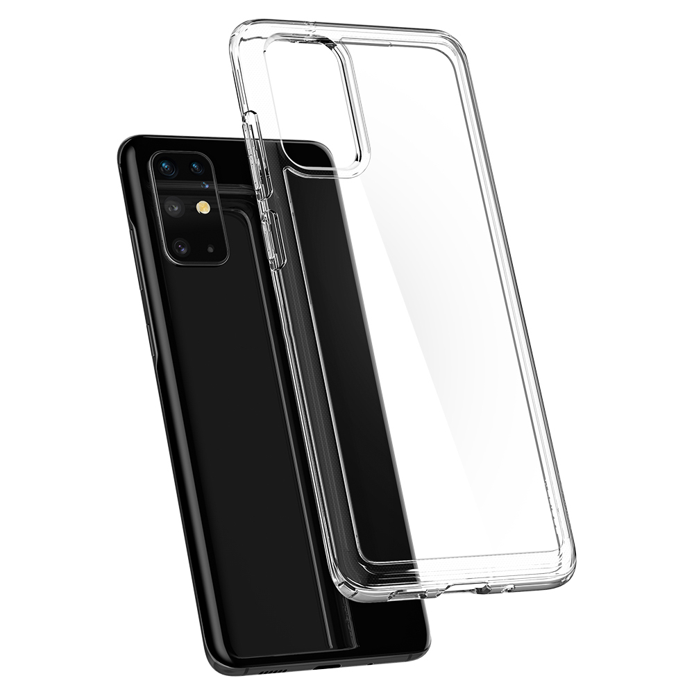 Ốp lưng Spigen Crystal Hybrid dành cho Galaxy S20 Plus Case - Hàng Chính hãng