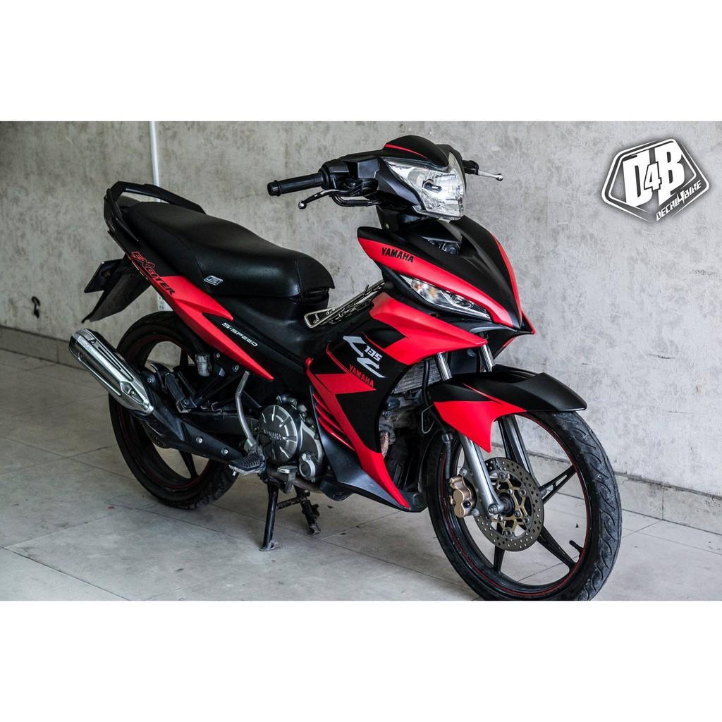 Tem dành cho xe Exciter 135 LC Red and Black