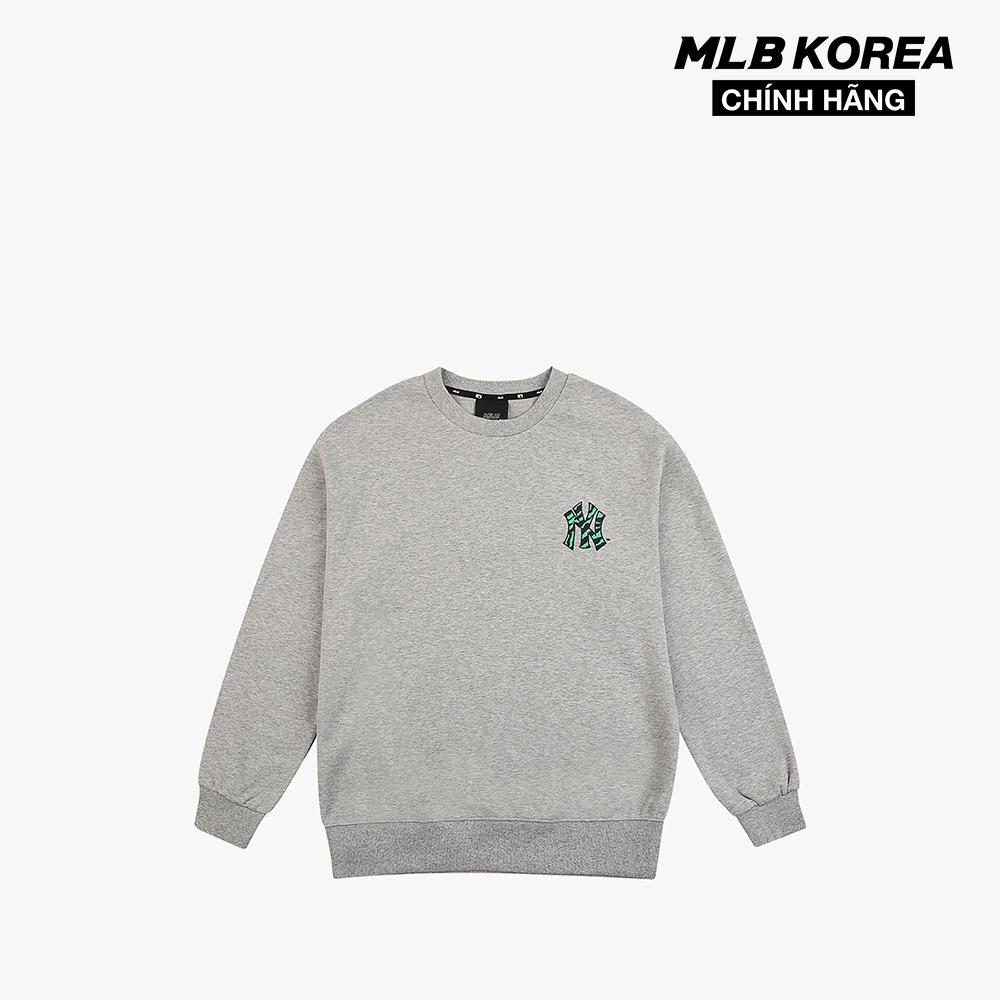 MLB - Áo sweatshirt tay dài cổ tròn New York Yankees 31MTZ3941-50M