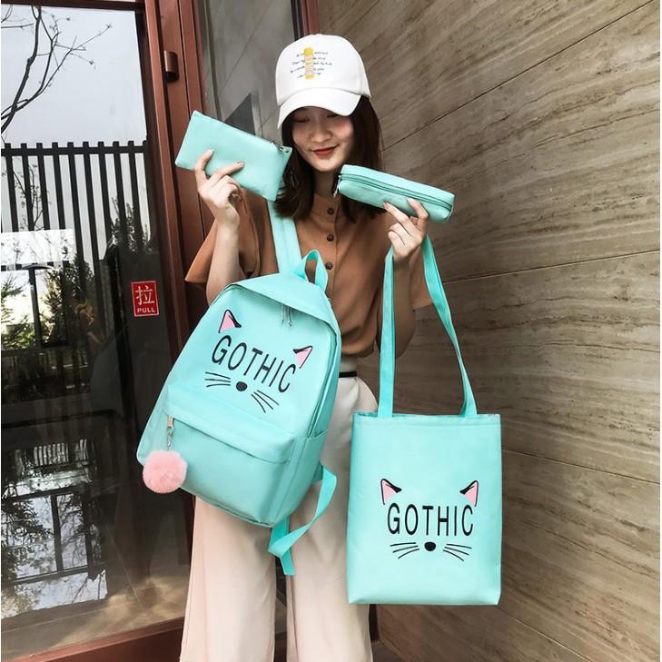 BỘ BALO TÚI XÁCH MÈO XINH XẮN