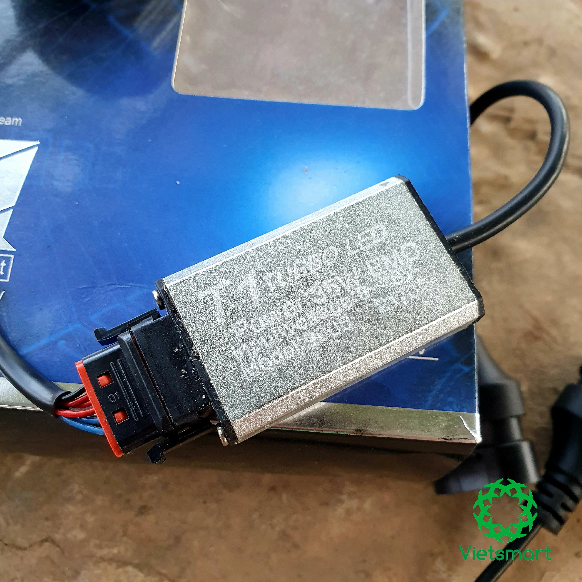 Đèn pha cos TURBO LED T1 siêu sáng chuyên dụng cho xe hơi