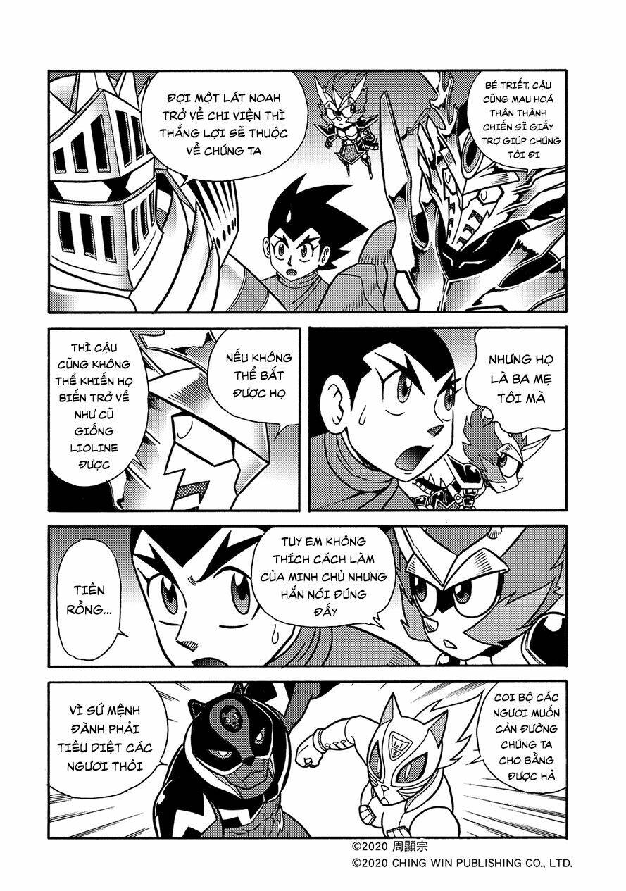 Hiệp Sĩ Giấy A chapter 18.2 2