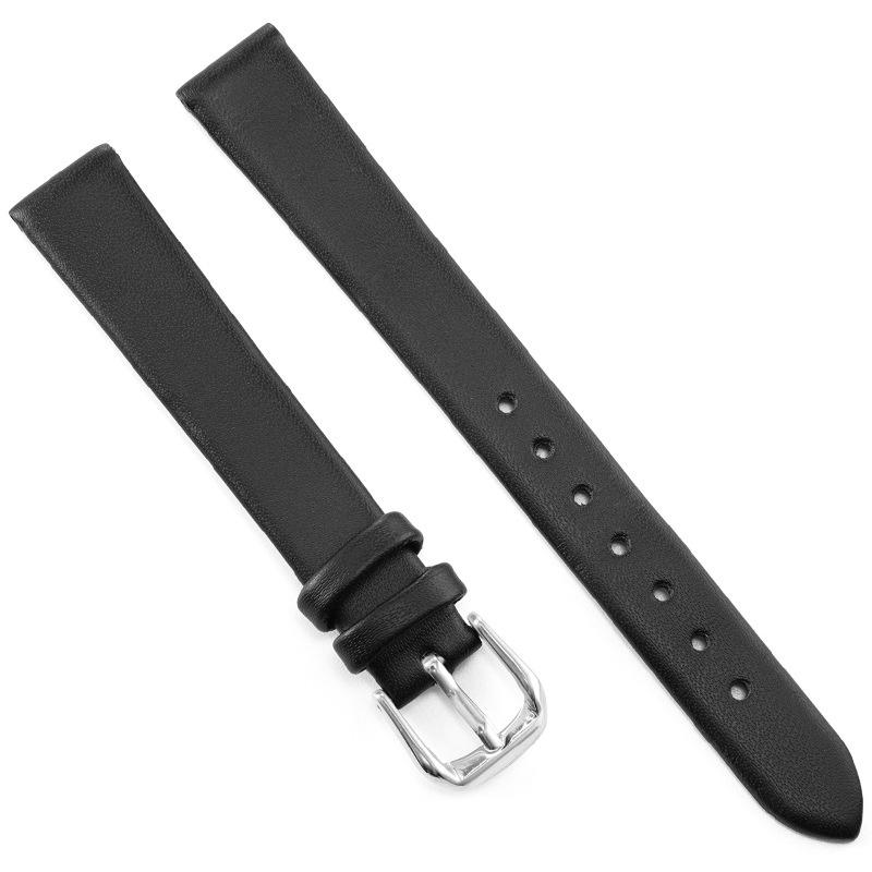 Dây đồng hồ P41 da trơn không đường may không thấm nước size 14 mm Phụ kiện đồng hồ