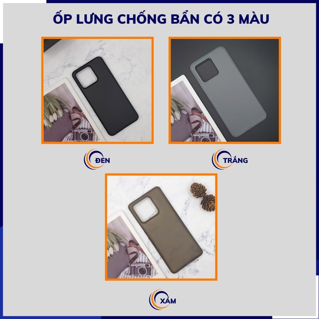 Ốp lưng xiaomi mi 13 mi 13 pro dẻo nhựa siêu mỏng giấy chống bám vân tay bảo vệ camera phụ kiện huỳnh tân store