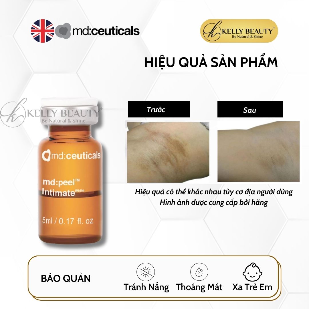Peel Khử Thâm Trẻ Hóa Vùng Da MD:PEEL Intimate White - MD:Ceuticals | Kelly Beauty