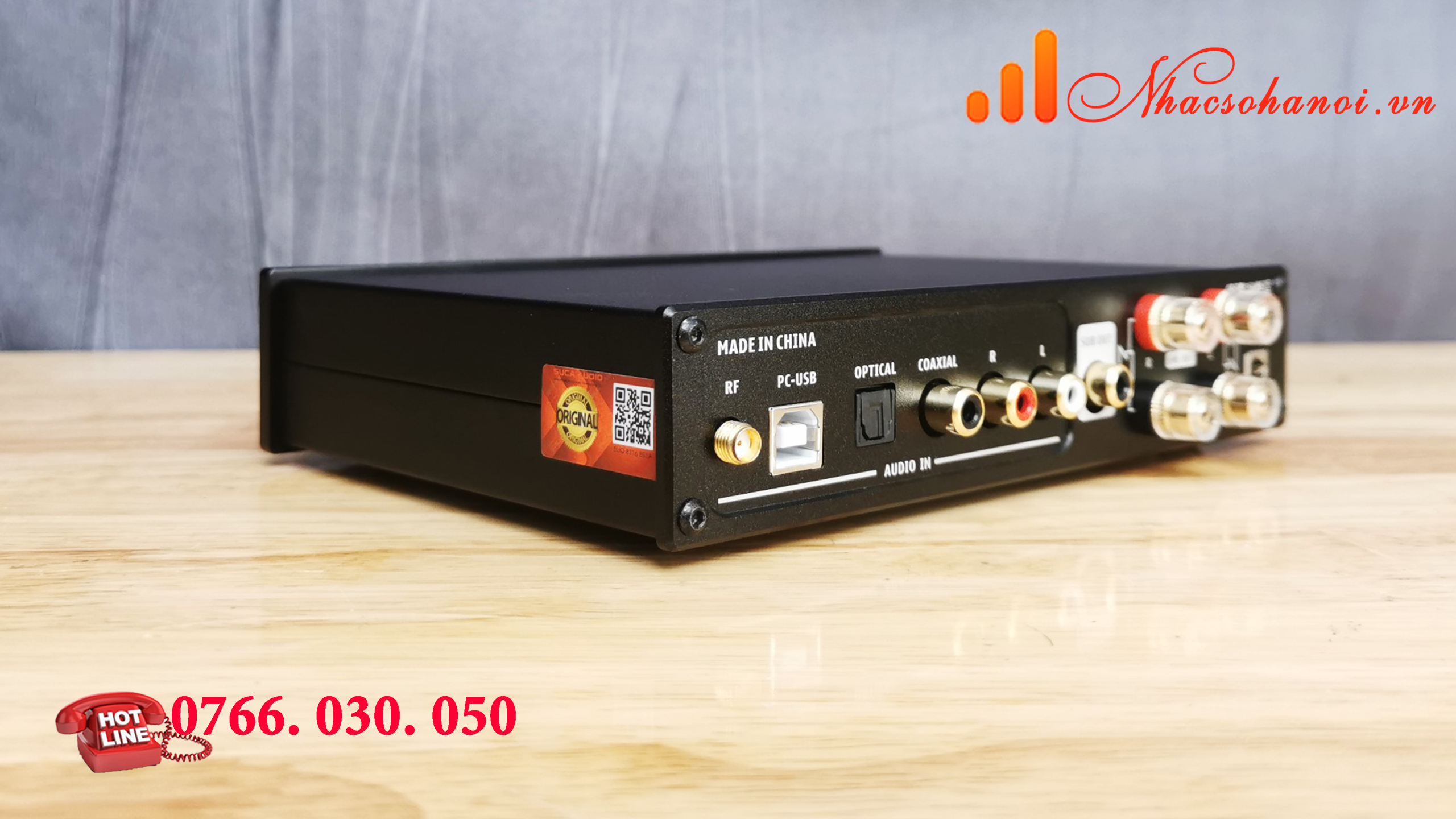 AMPLY DAC GIẢI MÃ 24BIT SUCA DA-2120C - CHÍNH HÃNG