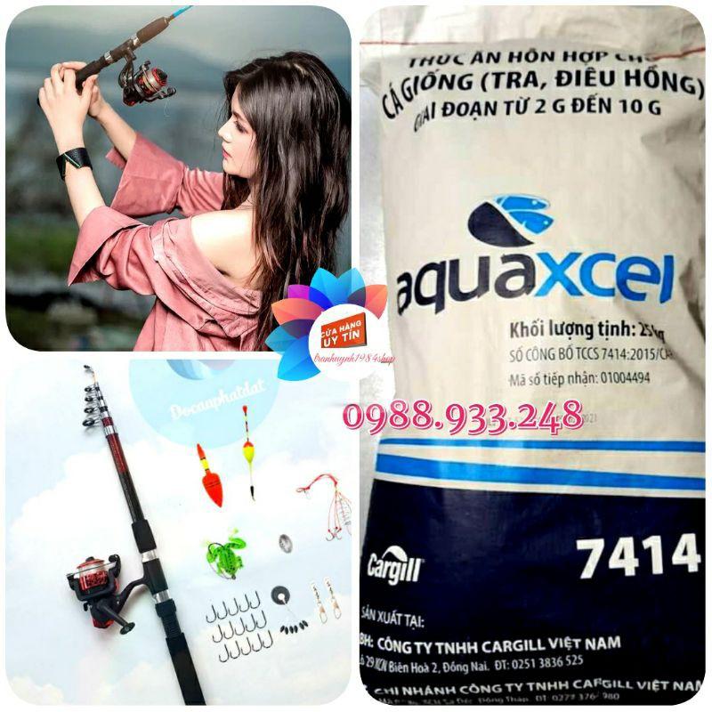 Cám cá Cargill 7414 dùng cá cảnh, cá 7 màu hoặc dùng làm mồi câu