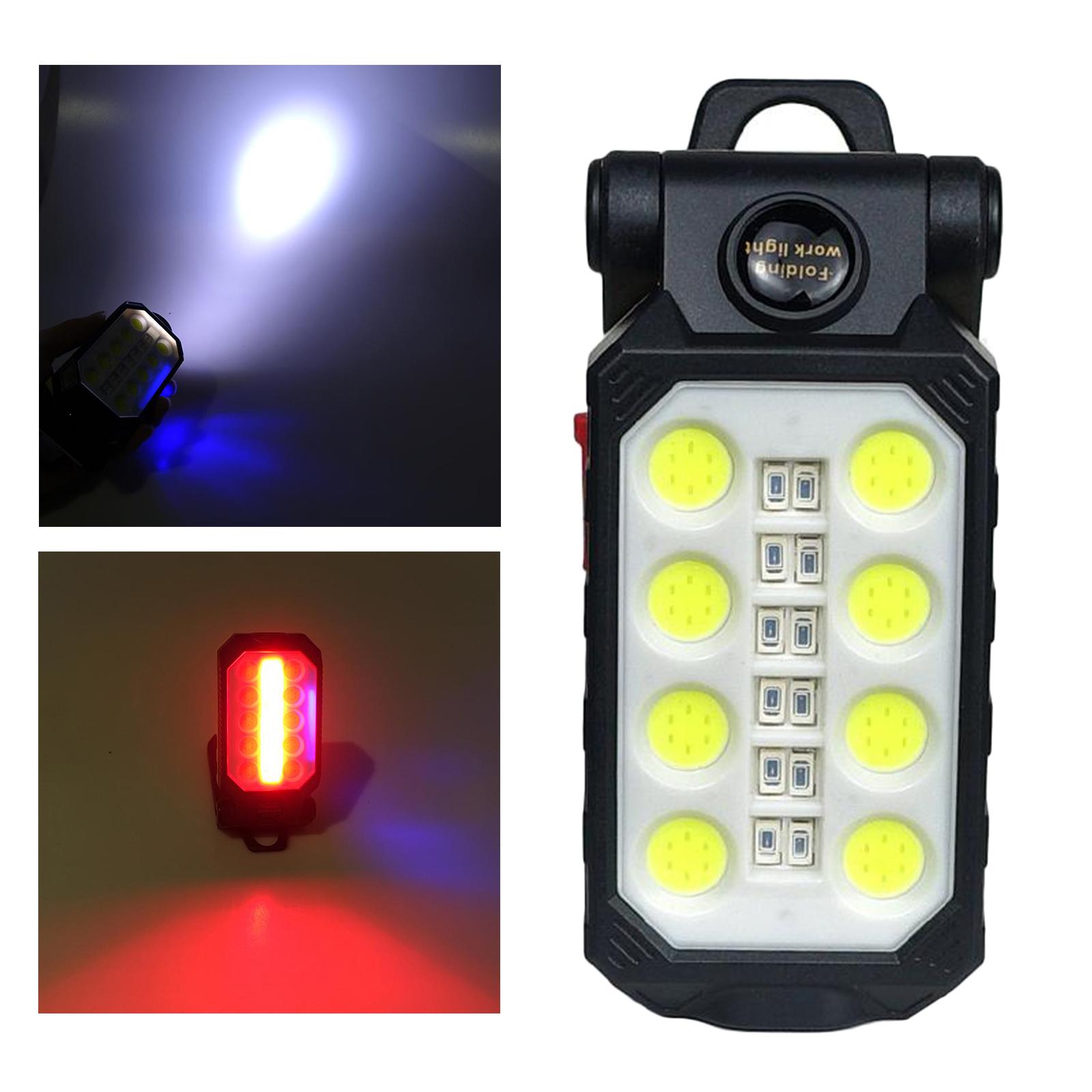 Camping Work Light Lantern, IPX6 Water Resistant, Super Bright, USB Rechargeable Outdoor Lantern, Black