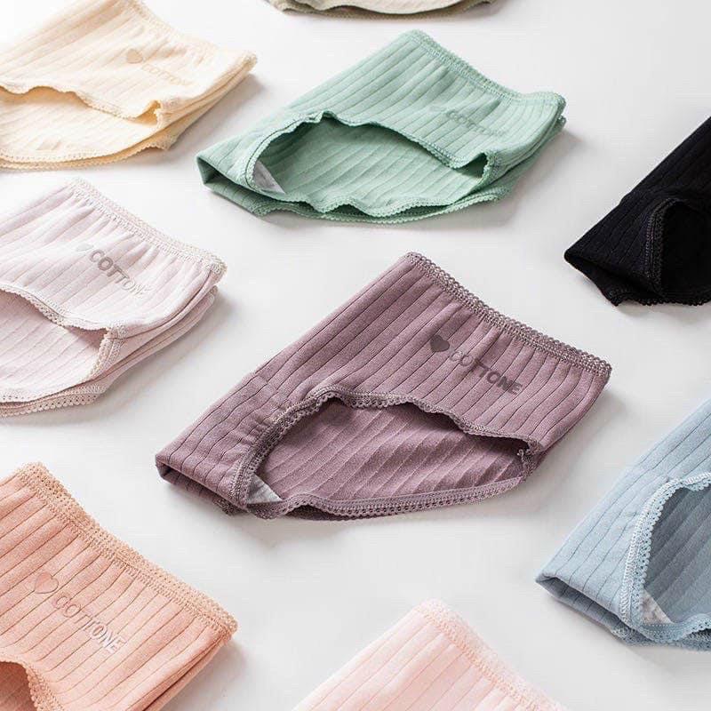 5 quần lót cotton tăm kháng khuẩn
