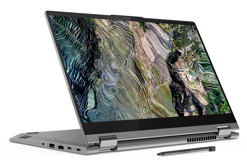 Laptop Lenovo ThinkBook 14s Yoga ITL i5 1135G7/16GB/512GB/14"F/Touch/Pen/Win11//Xám - Hàng chính hãng