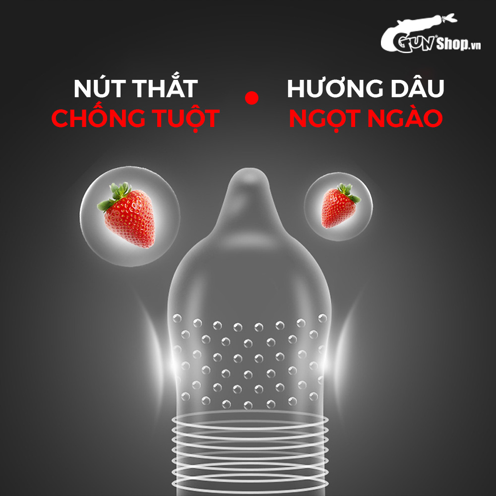 Bao cao su Shell Performax 6 in 1 - Kéo dài thời gian - Hộp 1 cái