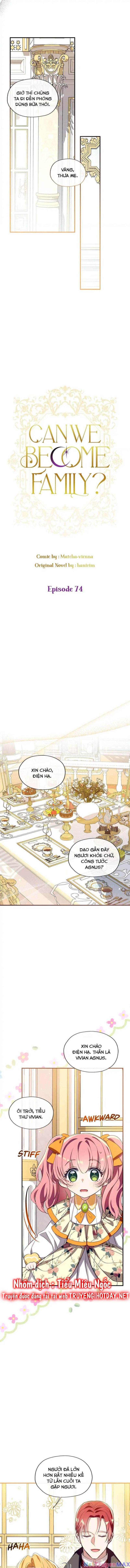 chúng ta có thể trở thành gia đình được không? chapter 74 3